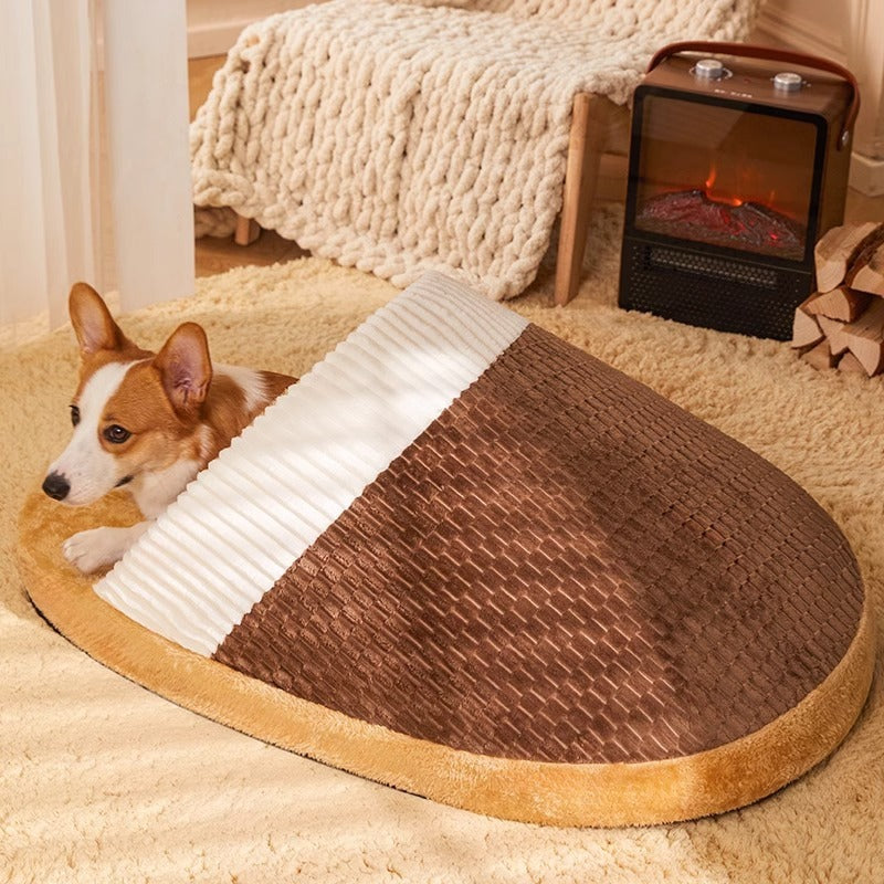 Dog Nest Sleeping Bag For Small  Medium Dogs Winter Warm Removable And Washable Pet Supplies