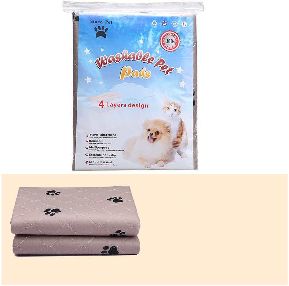 Pet Dog Paw Print Non-slip Cushion