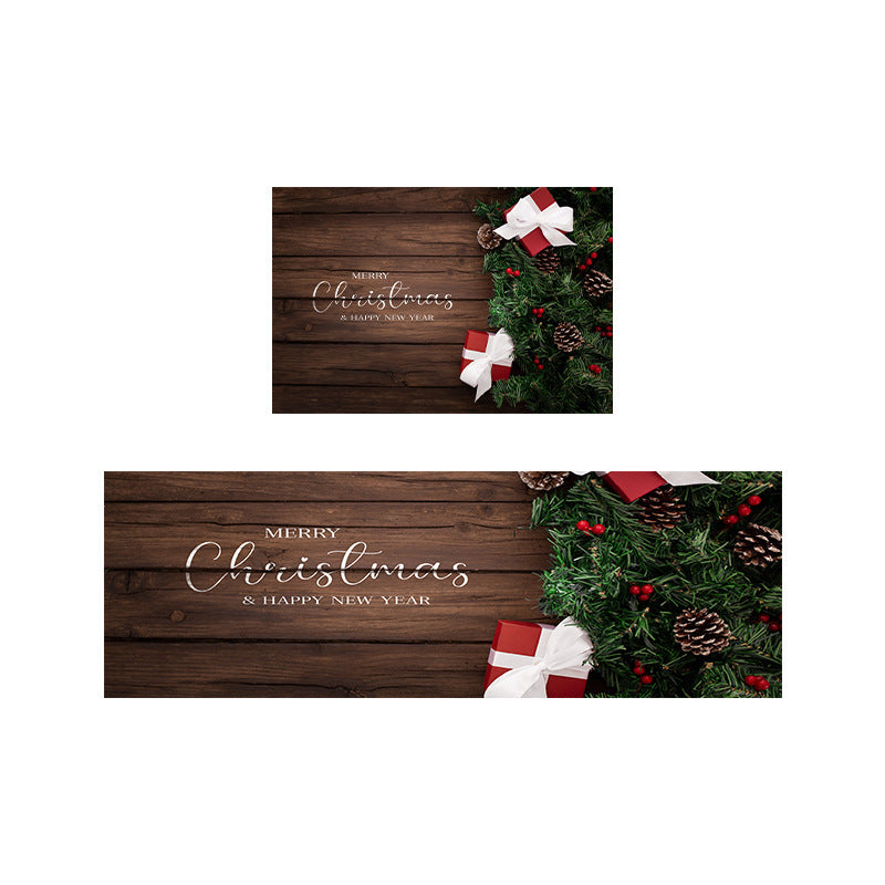 Festive Christmas Decorative Door Mat Doorway Foot Mat