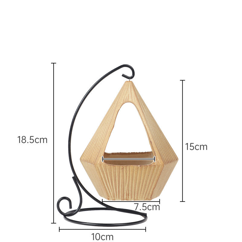 Hamster Swing Cradle Hammock Ceramic Hideaway House Golden Hamster Small House Landscaping Supplies To Relieve Boredom And Entertainment Toys