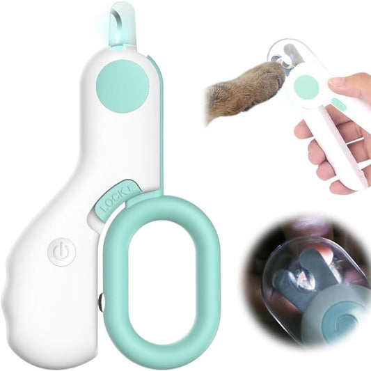 LED Pet Nail Clipper Cat Nail Clipper With Light Led Pet Nail Clippers For Cats Dogs Trim Your Pets Nails Easy And Pain-Free Grooming Tool Pet Nail Clippers