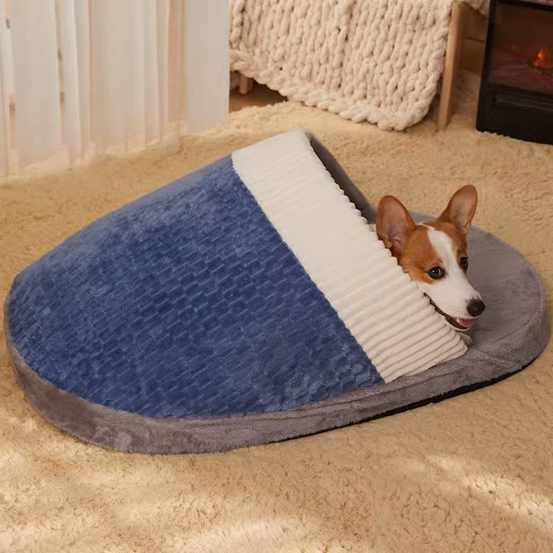 Dog Nest Sleeping Bag For Small  Medium Dogs Winter Warm Removable And Washable Pet Supplies