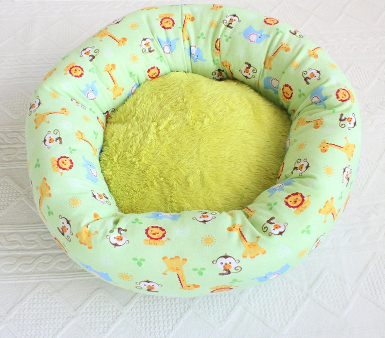 Small Square Nest Teddy Bichon Pet Kennel Dog Mat Four Seasons Universal Warm Nest