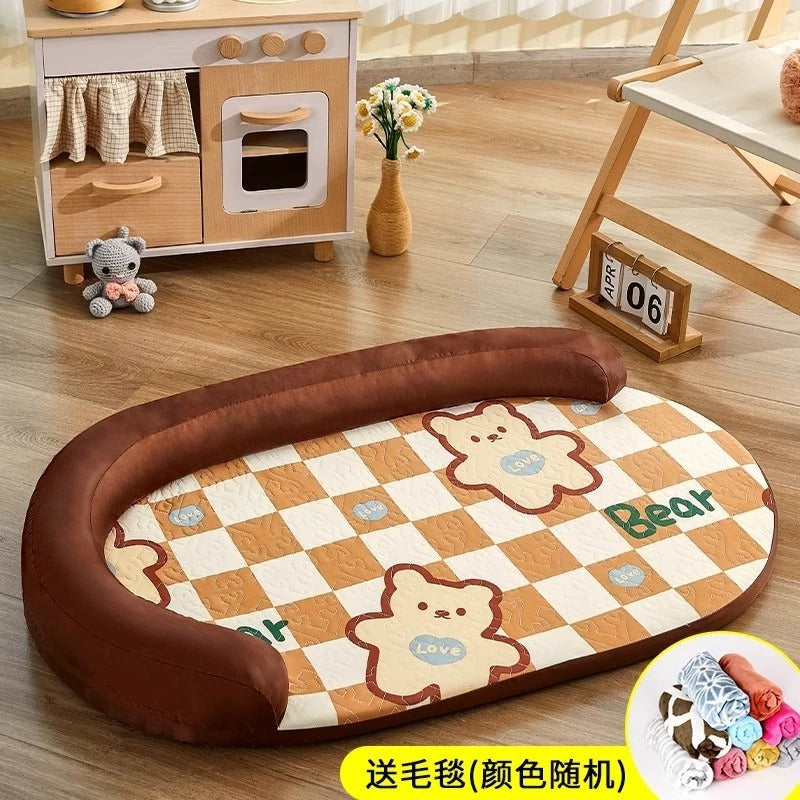 Four Seasons Universal Removable And Washable Summer Cool Nest Sleeping Dog Mat