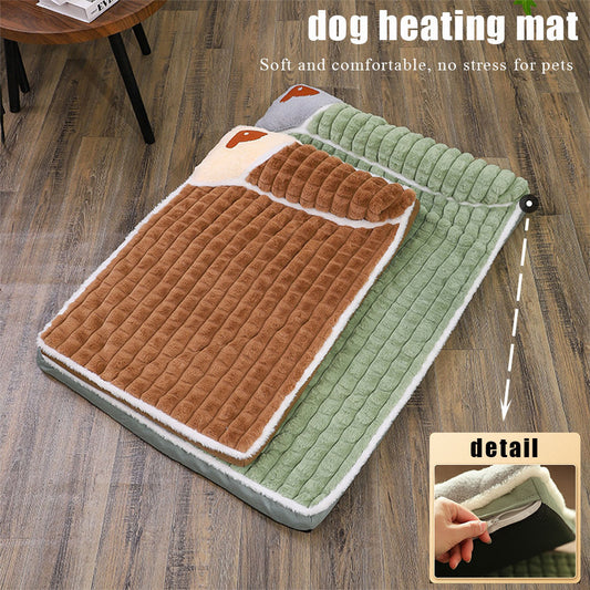New Winter Warm Removable Pet Cat Pad Dog Pad Doghouse Sleeping Pad Pet Supplies Large, Medium And Small Sleeping Beds