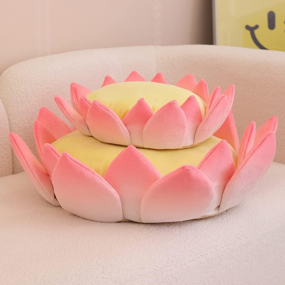 Cat Mattress Flower Cat Sofa Bed Cute And Comfortable Cat Nest Cushion Thickened Non Slip Three Dimensional Pet Bed Multifunctional Cushion Indoor Cushion