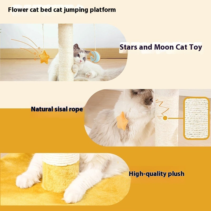New Grab Column Small Integrated Cat Climbing Frame